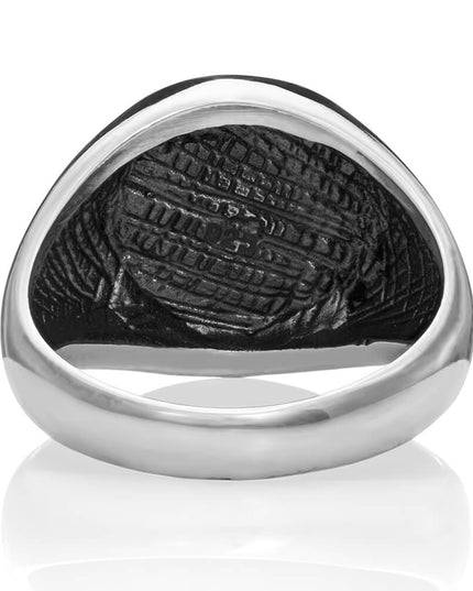 Fleur-de-Lis 925 Sterling Silver Ring – 13mm Design, Unisex, Sizes 7–15, Made in Thailand