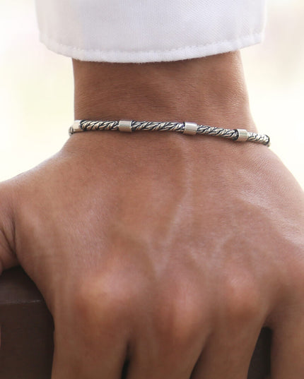 Rimini Style Italian 925 Sterling Silver Bracelet – 2.9mm Lobster Clasp, Made in Italy (7–10 Inch)