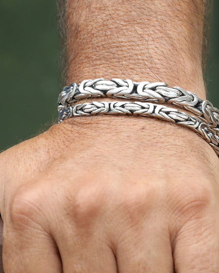 Silver Lobster 925 Sterling Silver Bracelet – 5mm & 7mm Options, Lobster Clasp, Sizes 6" & 6.5", Made in Thailand (Sale)