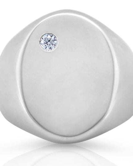 Bianco Ring – Italian 925 Sterling Silver with White Cubic Zirconia