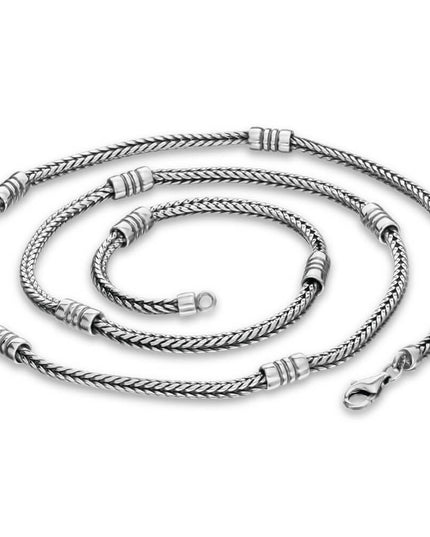 Capri Breeze Italian Sterling Silver Chain Necklace – Solid 925, 18"–30" with Lobster Clasp
