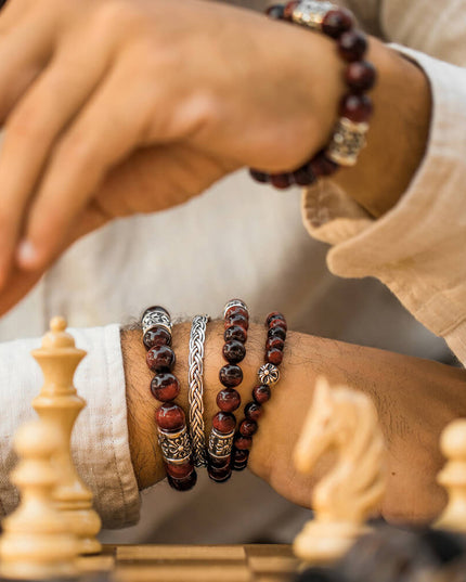 Silver Braid Cuff Bracelet – High-Quality 925 Sterling Silver, 5mm Width, Adjustable 6.3” Fit, Unisex, Gift Included