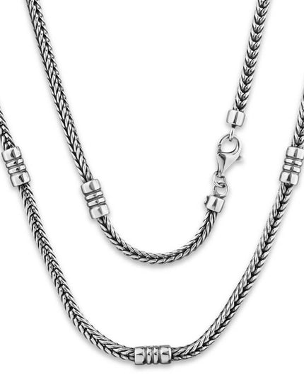 Capri Breeze Italian Sterling Silver Chain Necklace – Solid 925, 18"–30" with Lobster Clasp