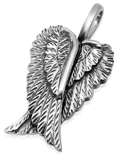 Angel Wings Pendant – Solid 925 Sterling Silver