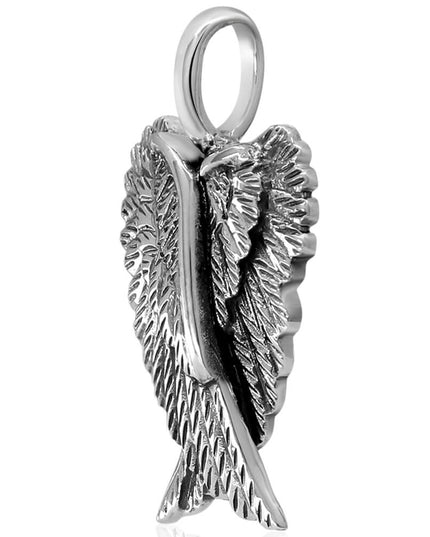 Angel Wings Pendant – Solid 925 Sterling Silver
