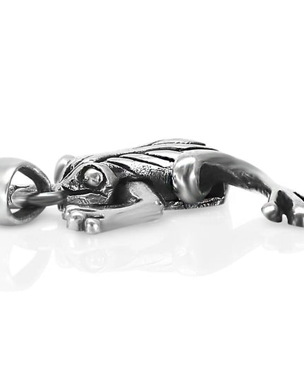 Frog 925 Sterling Silver Pendant – 30x22mm, 5.5g, Made in Thailand