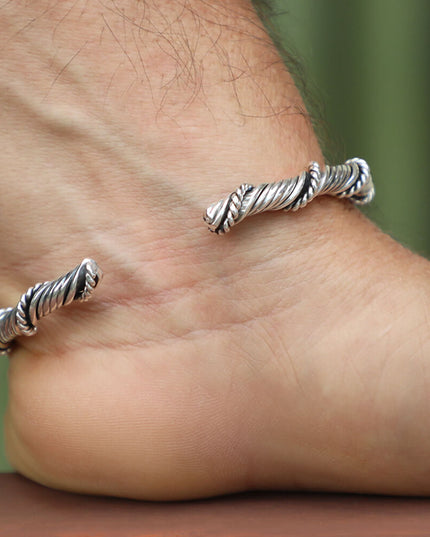 Viking Bracelets Set – Solid 925 Sterling Silver Cuff, 3-Piece Collection (Legacy, Legend, Spirit), Adjustable M–XL, Unisex