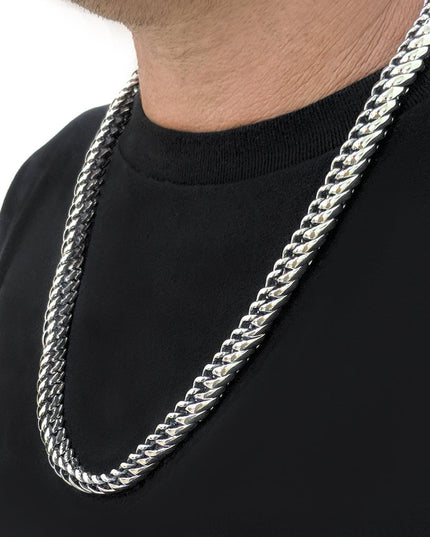 Snake Chain Necklace – Heavy 925 Sterling Silver Men’s Chain