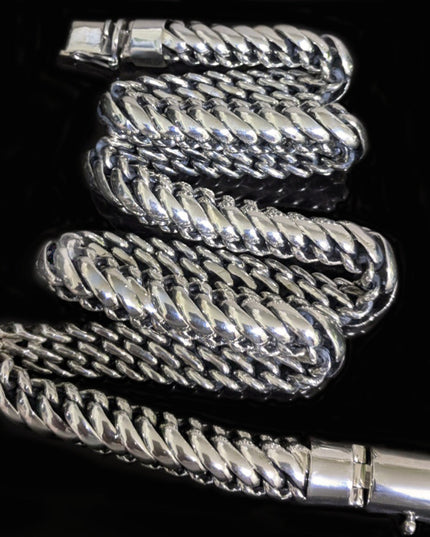 Snake Chain Necklace – Heavy 925 Sterling Silver Men’s Chain