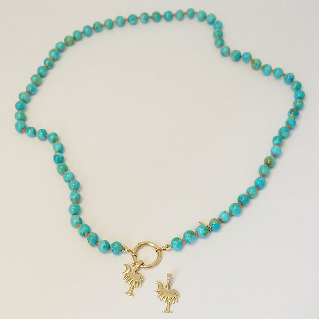 14K Gold Charleston Charm