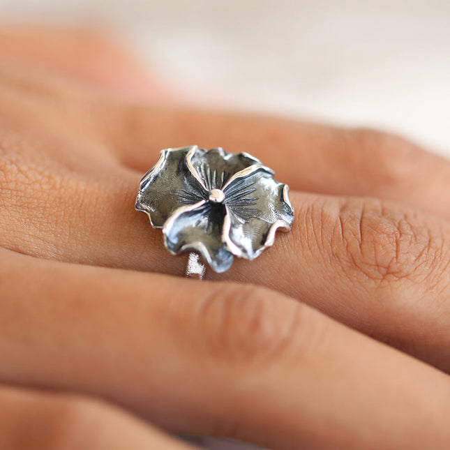 Silver Hibiscus