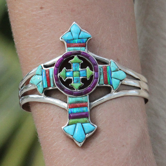 Gemstone Cross