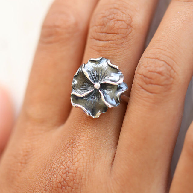 Silver Hibiscus