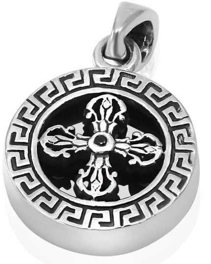3D Silver Cross