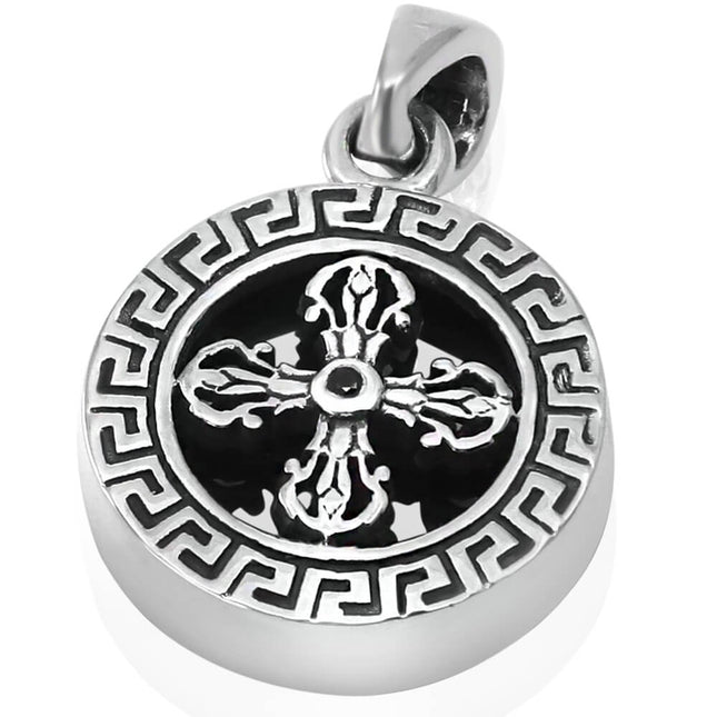 3D Silver Cross