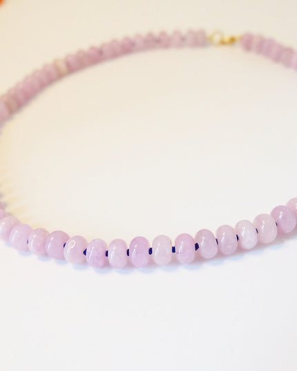 Lavender Beaded Candy Necklace