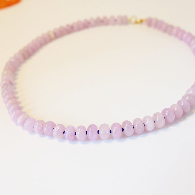 Lavender Beaded Candy Necklace