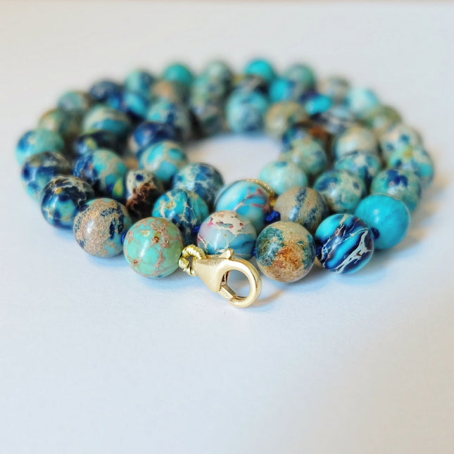 Blue Candy Necklace