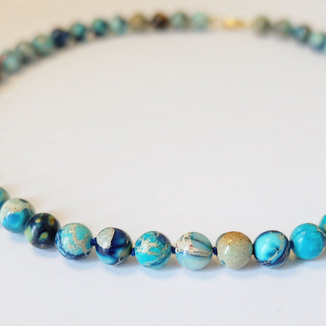 Blue Candy Necklace