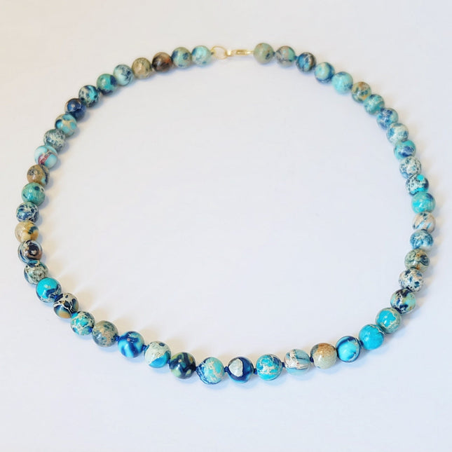Blue Candy Necklace