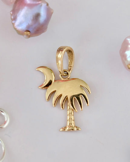 14K Gold Charleston Charm