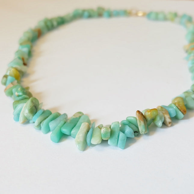 Amazonite Bead Necklace
