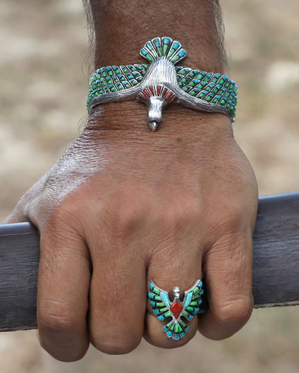 Eagle Myth Cuff