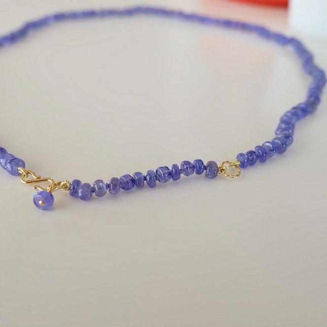 Tanzanite Tennis Necklace