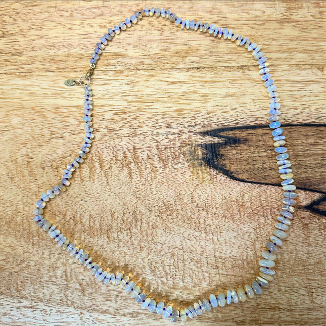 Opal Beaded Necklace