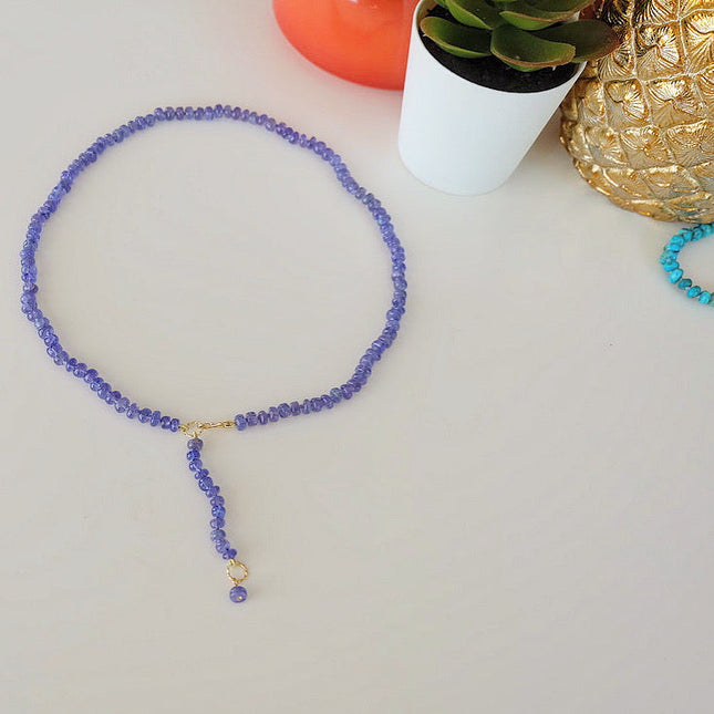 Tanzanite Tennis Necklace