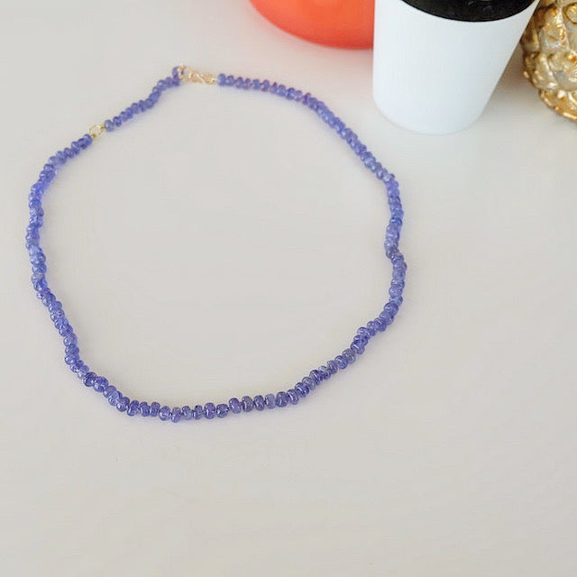 Tanzanite Tennis Necklace
