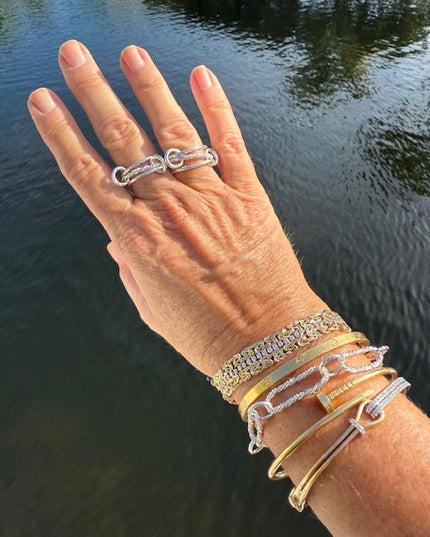 Braided Interlocking Ring
