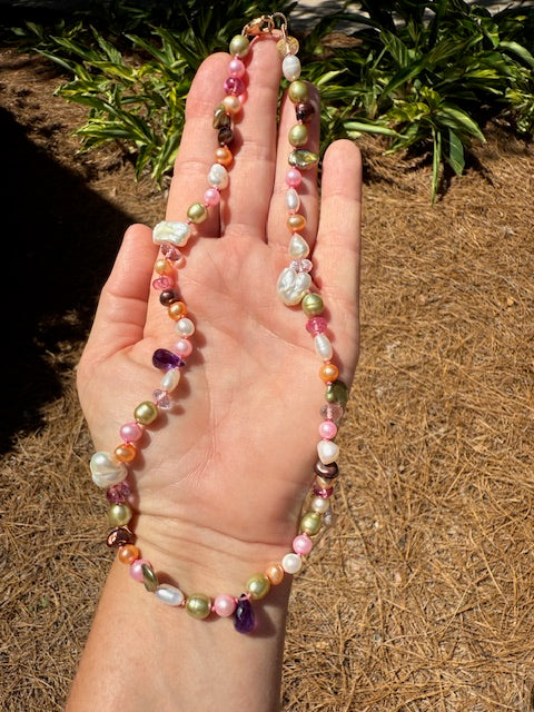 Candy Pearl Necklace