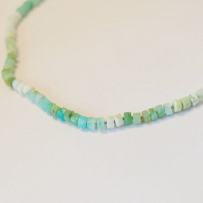 Green Opal Candy Necklace