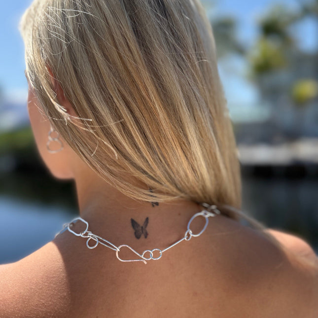 Silver Link Necklace
