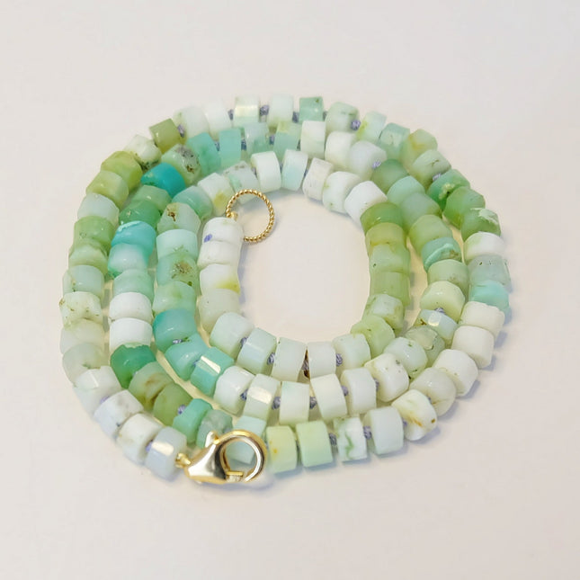 Green Opal Candy Necklace