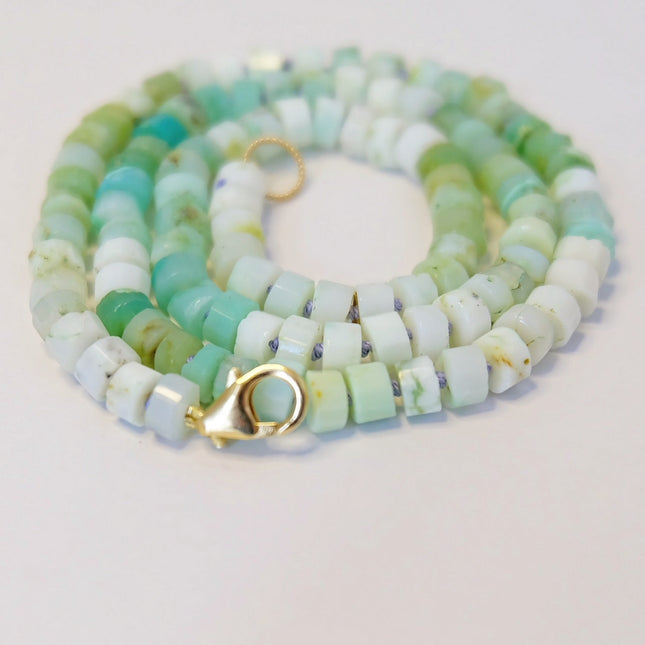 Green Opal Candy Necklace