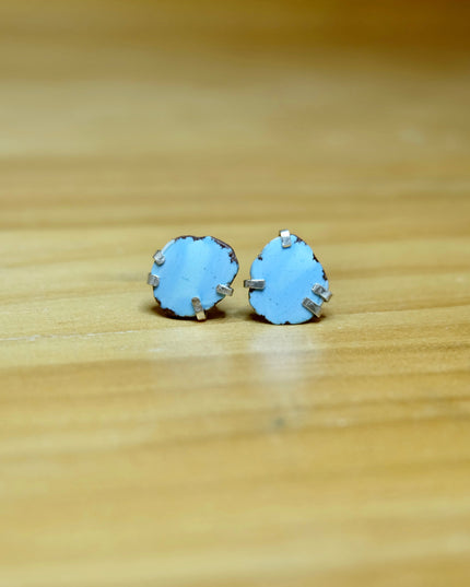 Golden Hills Turquoise Stud Earrings