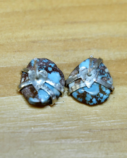 Golden Hills Turquoise Stud Earrings