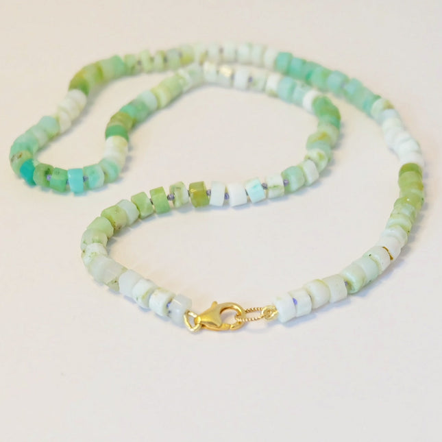 Green Opal Candy Necklace