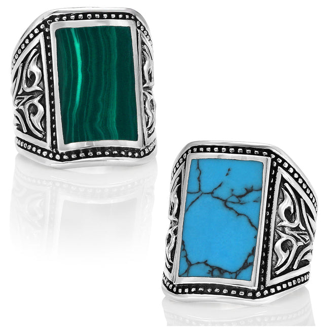 Malachite or Turquoise