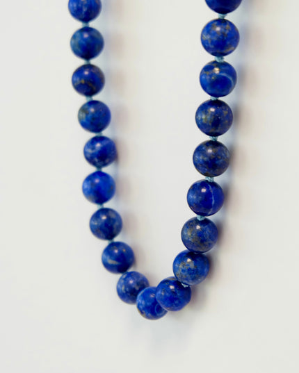 Lapis Bead Necklace