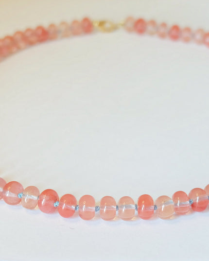 Pink and Blue Candy Necklace