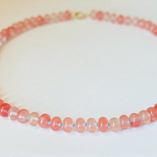 Pink and Blue Candy Necklace