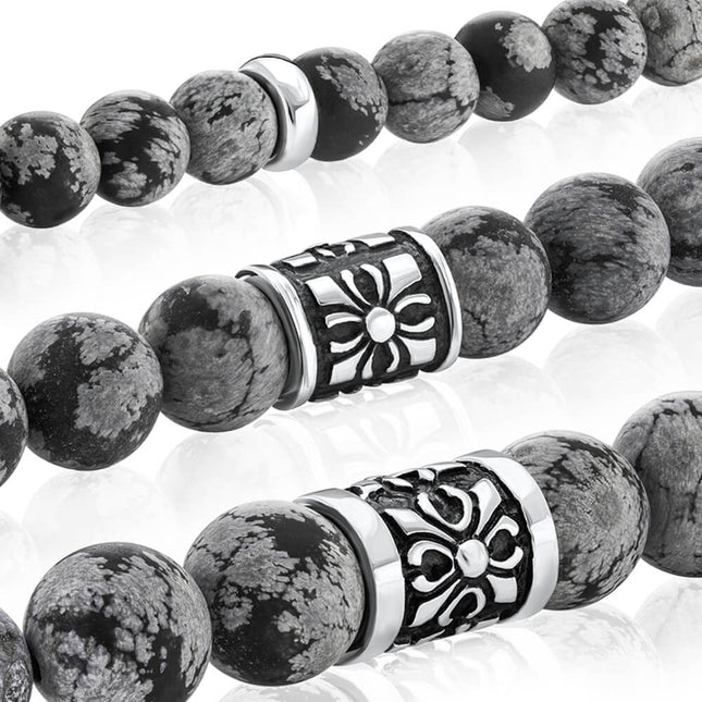 Snowflake Obsidian