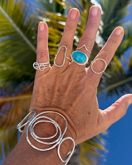 Oval Turquoise Ring