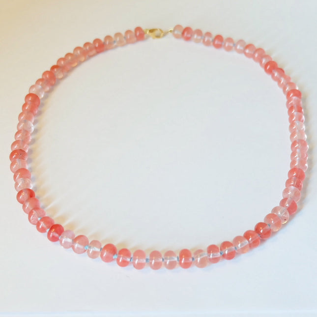 Pink and Blue Candy Necklace