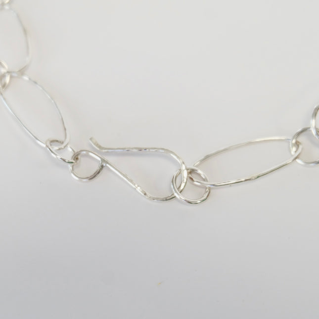 Silver Link Necklace