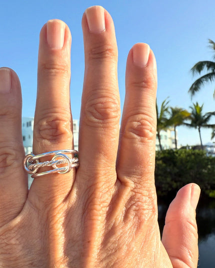 Braided Interlocking Ring