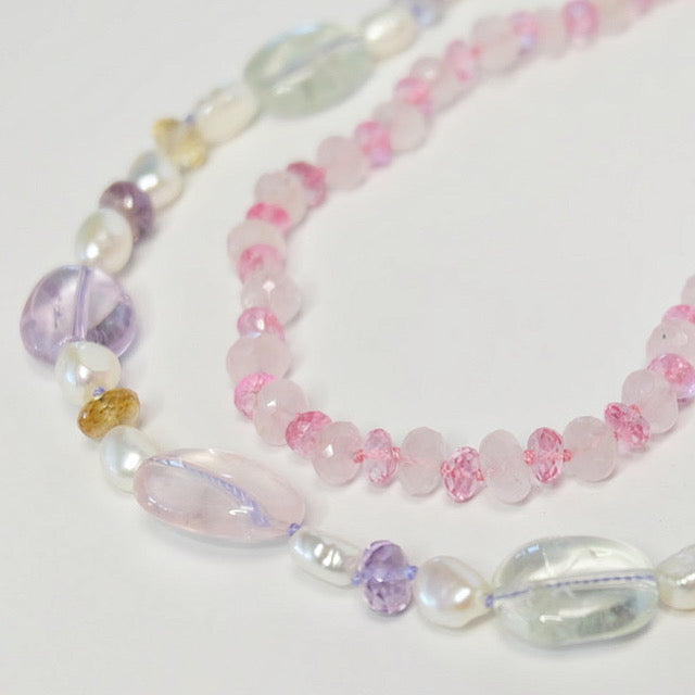 Summer Gemstone Candy Necklace